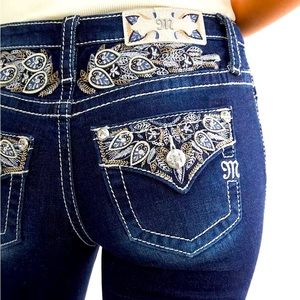 Miss Me Mid-Rise Boot Stretch Jeans NWOT Waist 29 Length 32